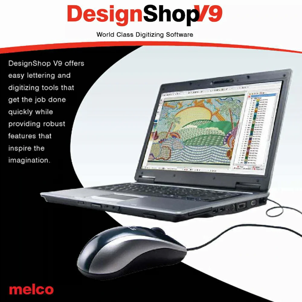 Melco DesignShop V9 Professional and Melco Amaya